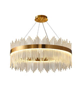 Wilmer Crown Crystal Chandelier